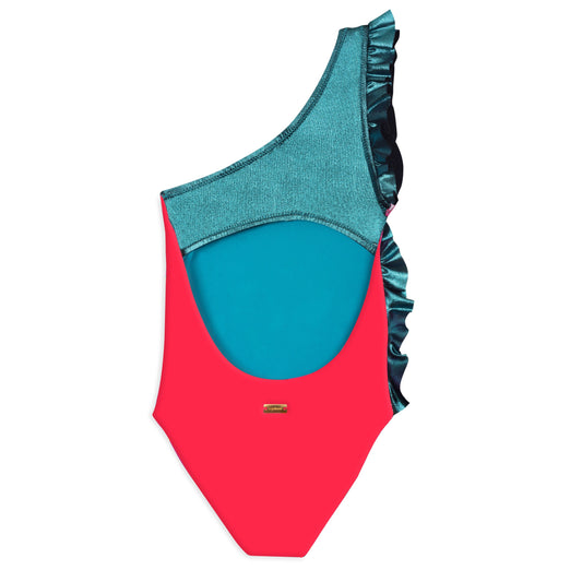 Maillot de bain 1 pièce Anti UV Saphia color