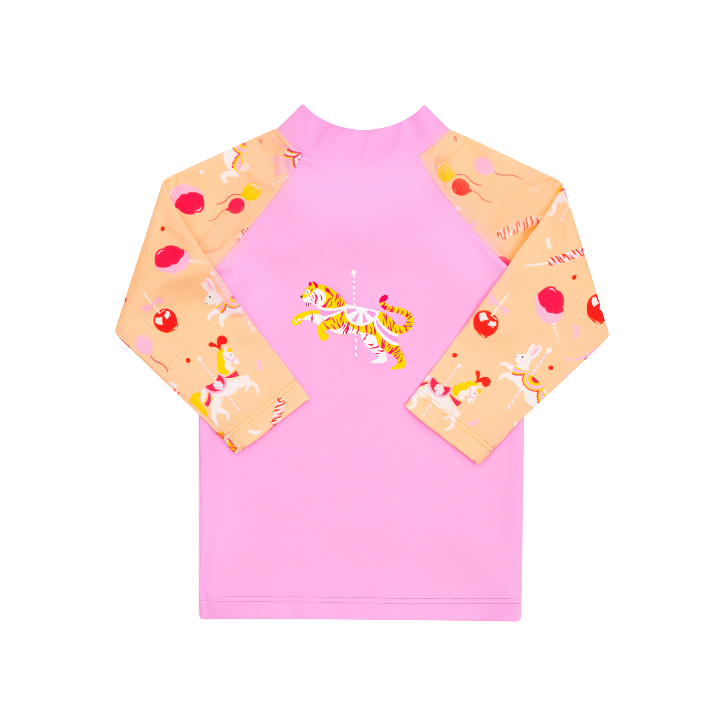 T-shirt de bain Anti UV imprimé carroussel Tom