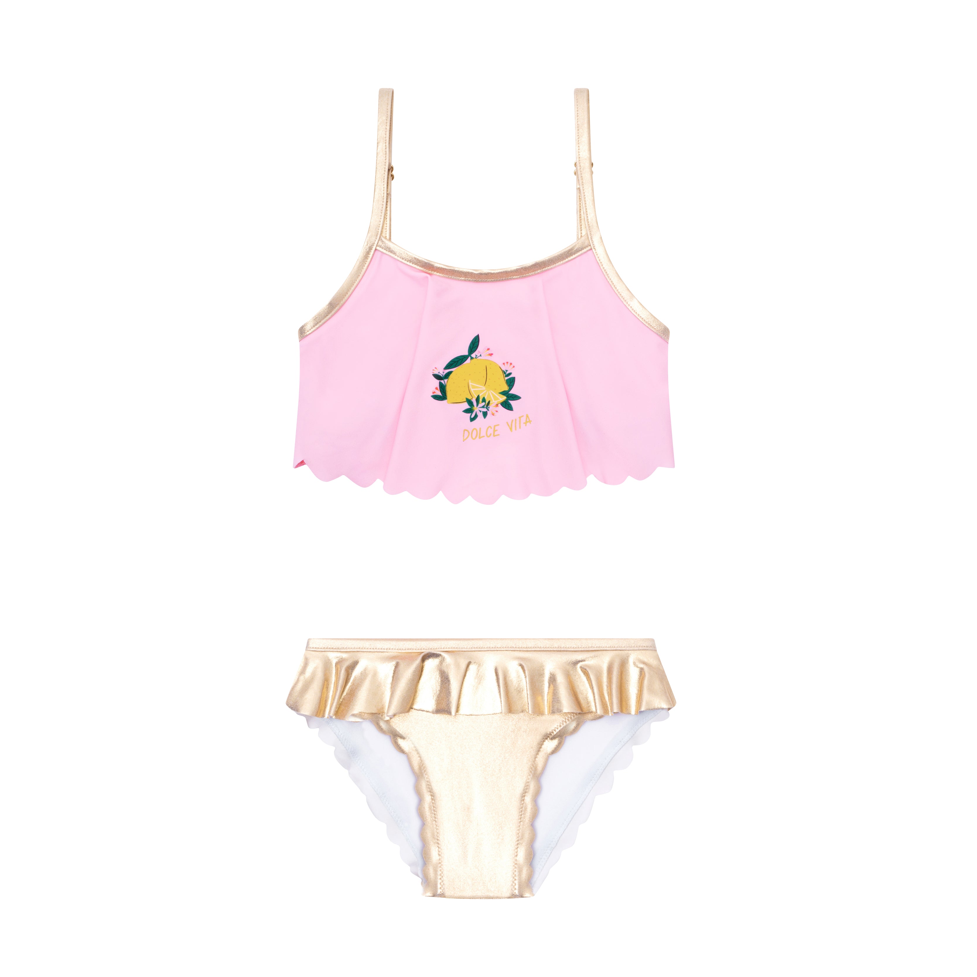 Maillot de bain deux pièces enfant Dolce Vita Coraline color