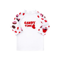 T-shirt de bain Anti UV imprimé candy Tom