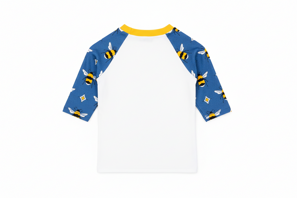 T-shirt de bain Anti UV imprimé Bees