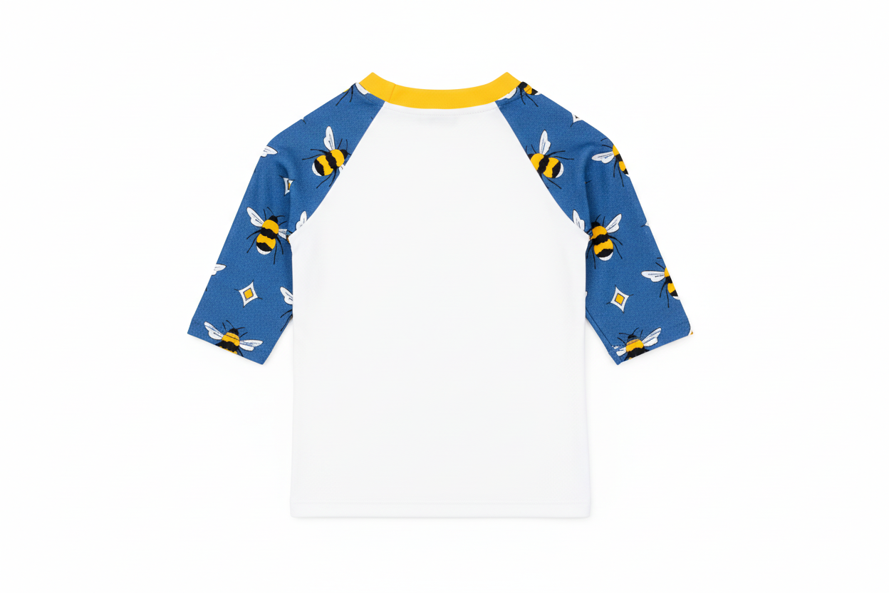 T-shirt de bain Anti UV imprimé Bees