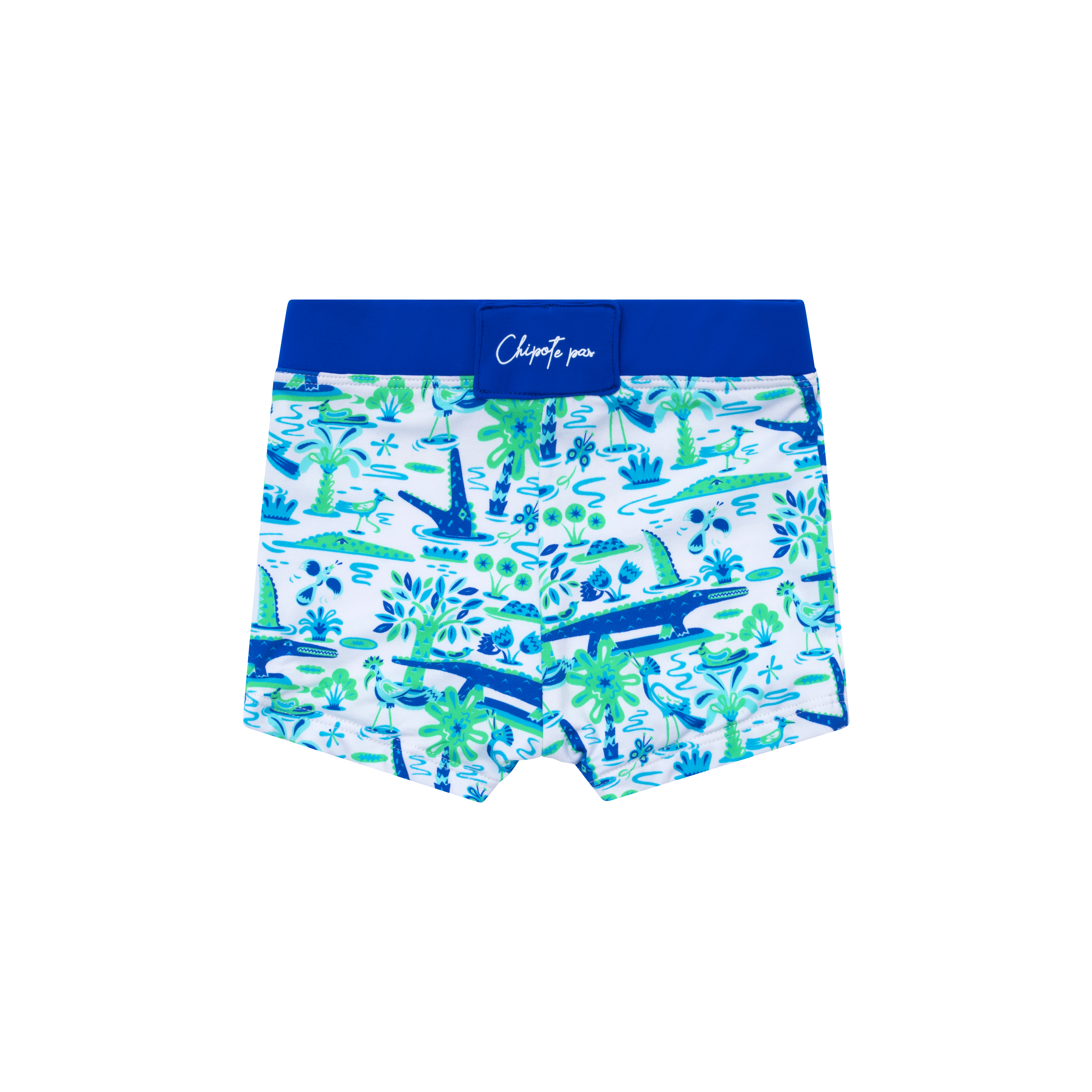 Boxer de bain Anti UV imprimé Crocodile