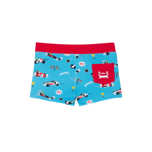 Boxer de bain enfant Racing Nico
