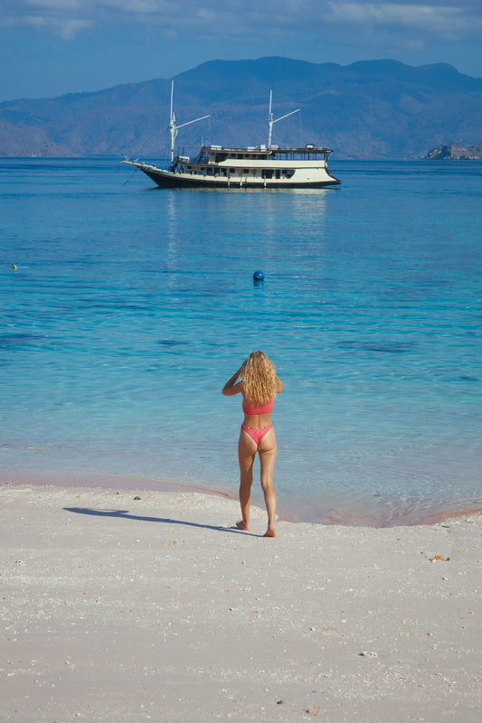 Maillot de bain deux pièces Fidji Colors rose