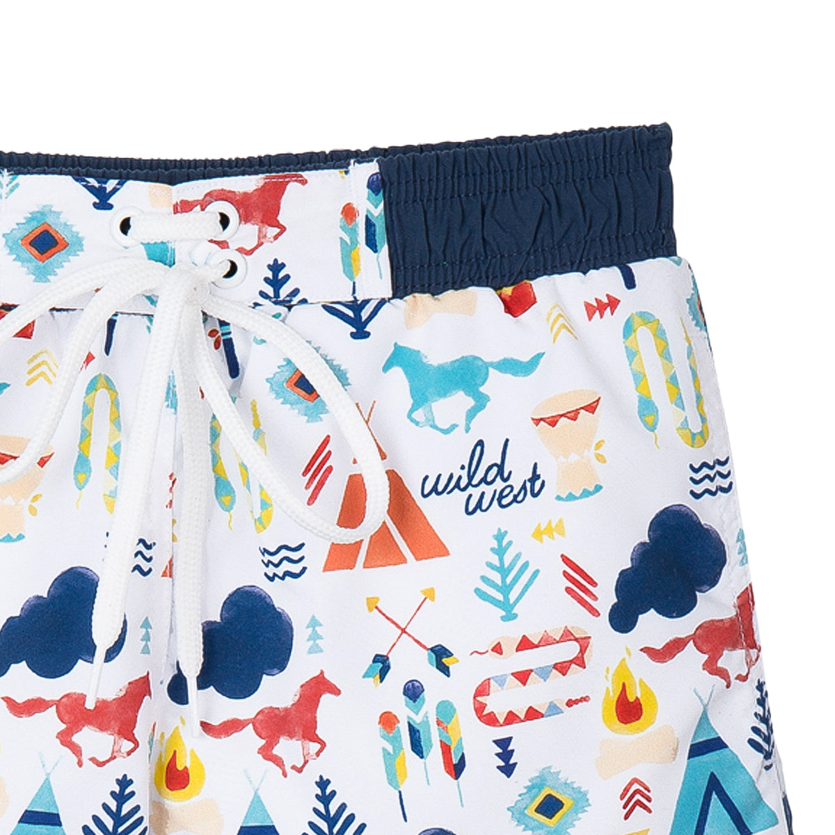 Short de bain Anti UV imprimé Indien Warren