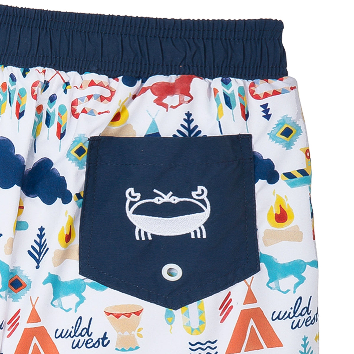 Short de bain Anti UV imprimé Indien Warren