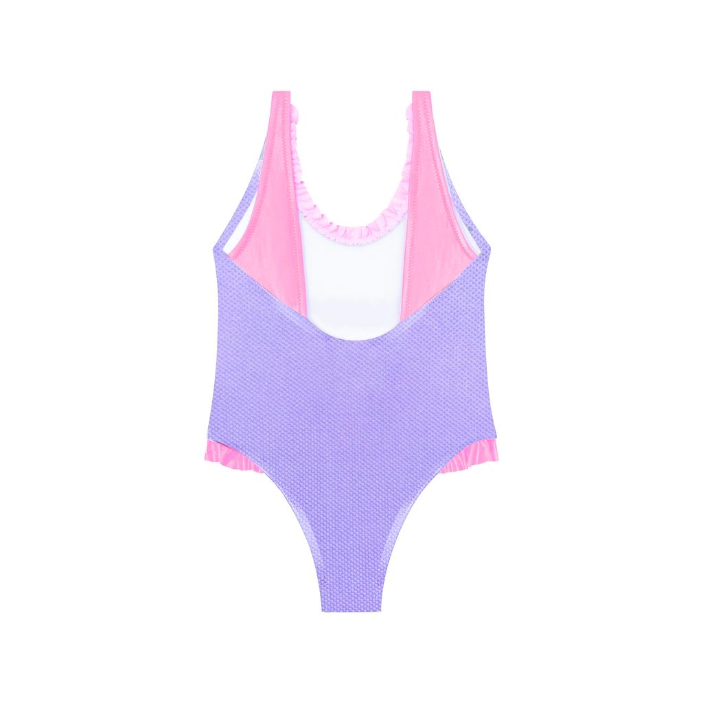 Maillot de bain une pièce Charlotte Sunset uni