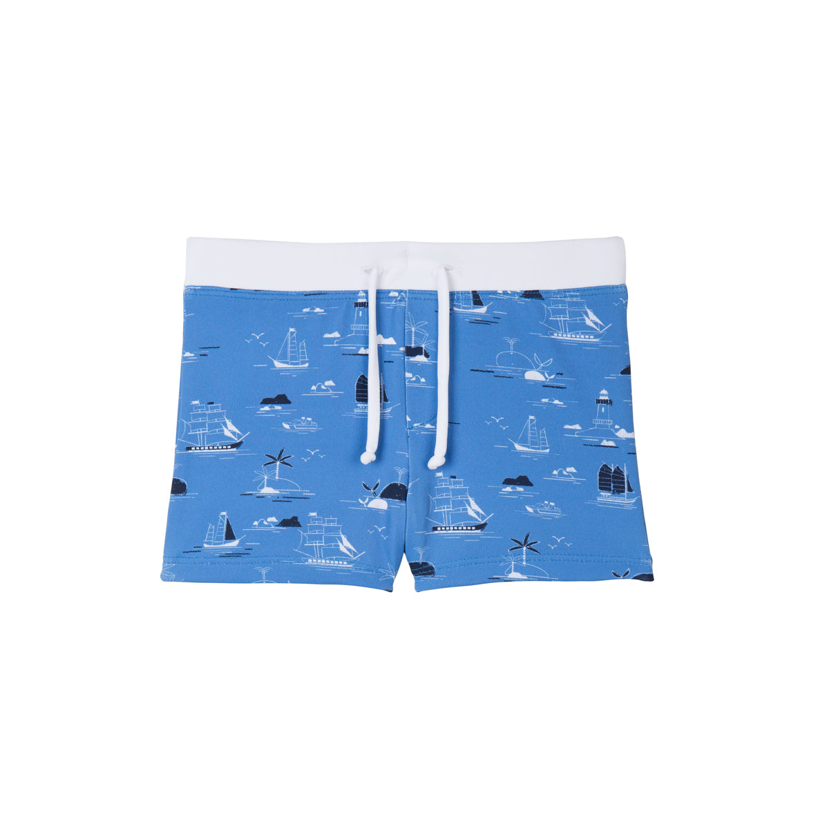 Boxer de bain Anti UV imprimé Marin Nico