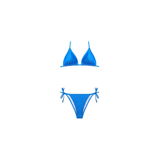 Maillot de bain triangle femme - Bikini Rina Santa bleu