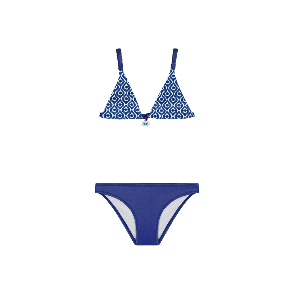 Maillot de bain deux pièces junior Roi santorin