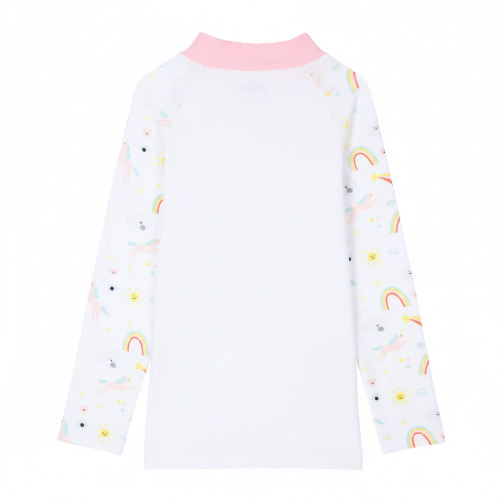 T-shirt de bain anti-UV enfant Licorne Tom