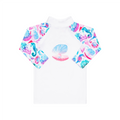 T-shirt de bain Anti UV imprimé coquillage Tom