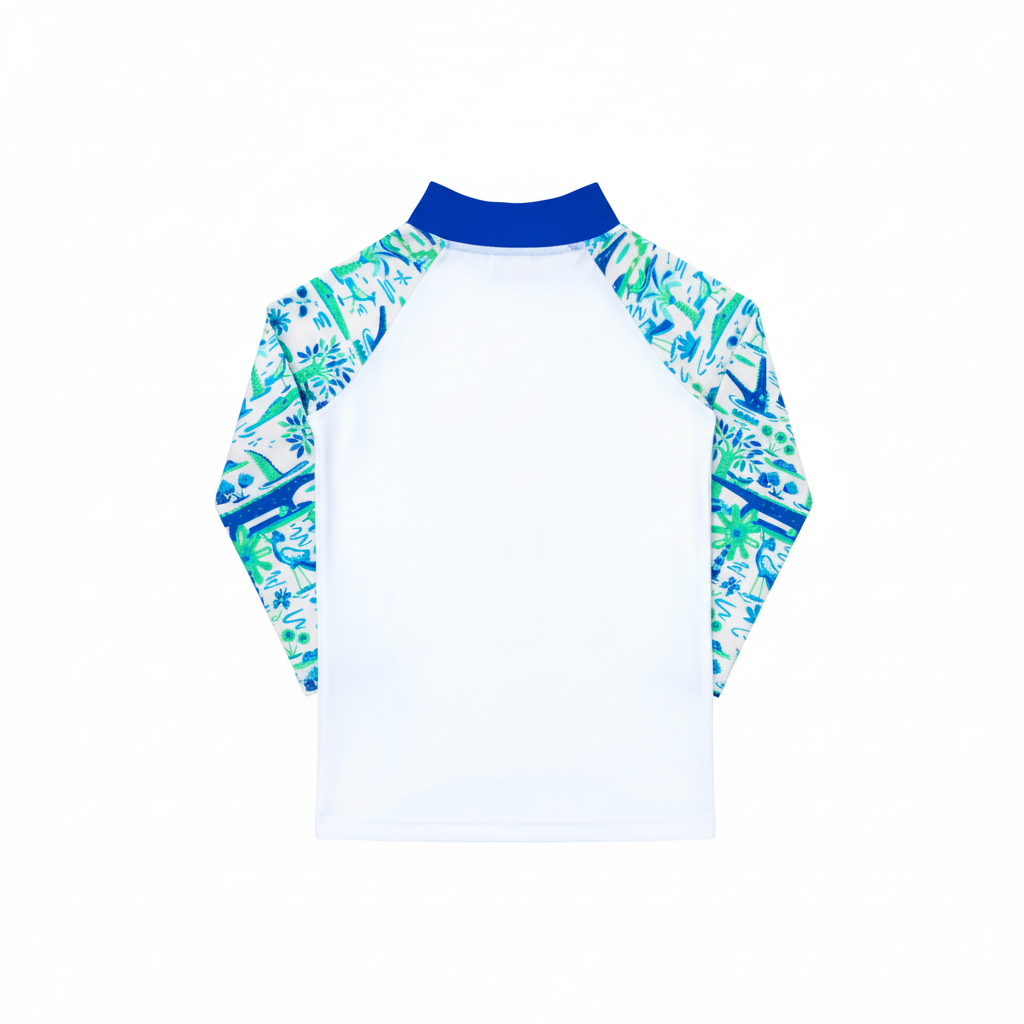 T-shirt de bain Anti UV imprimé Crocodile