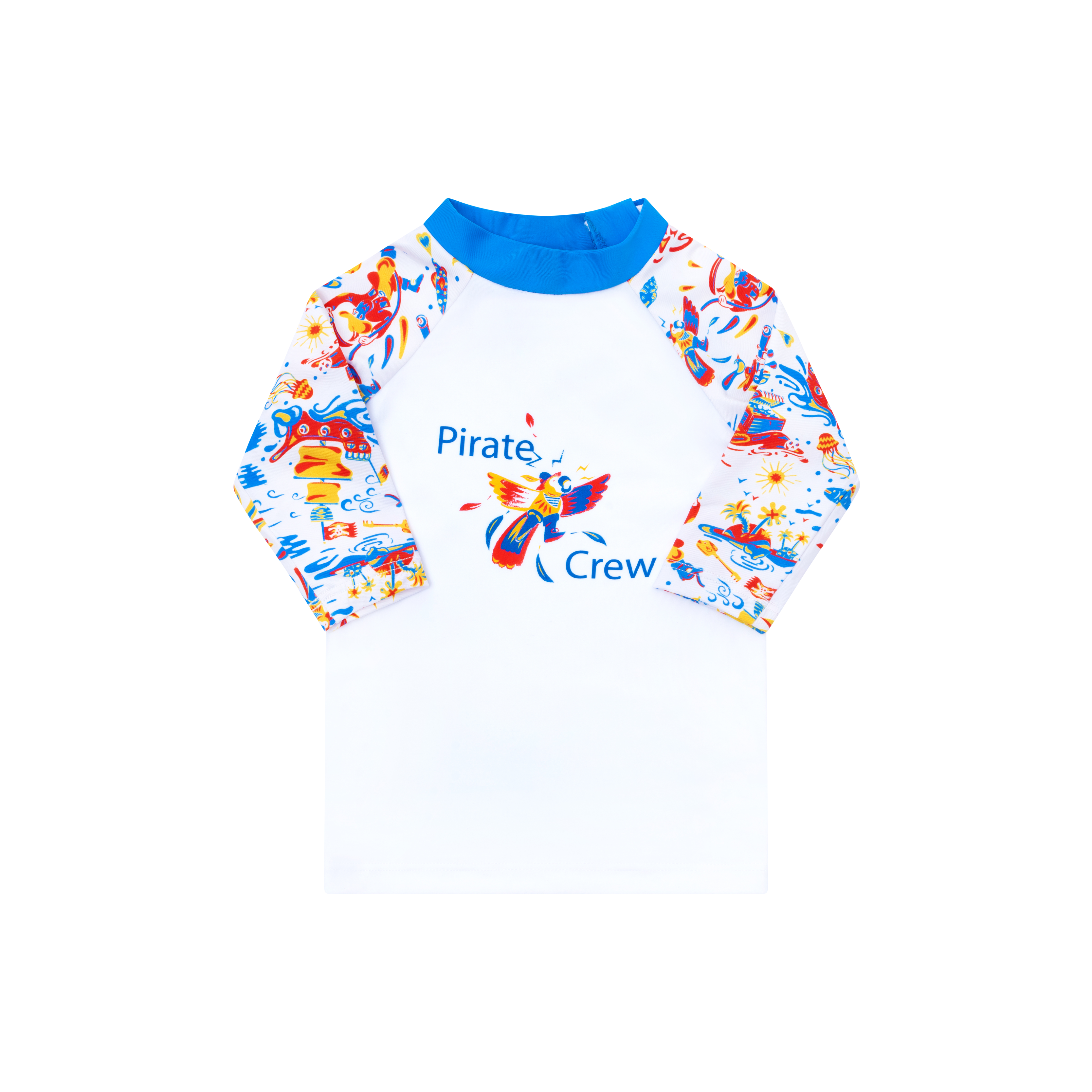 T-shirt de bain Anti UV imprimé Pirate