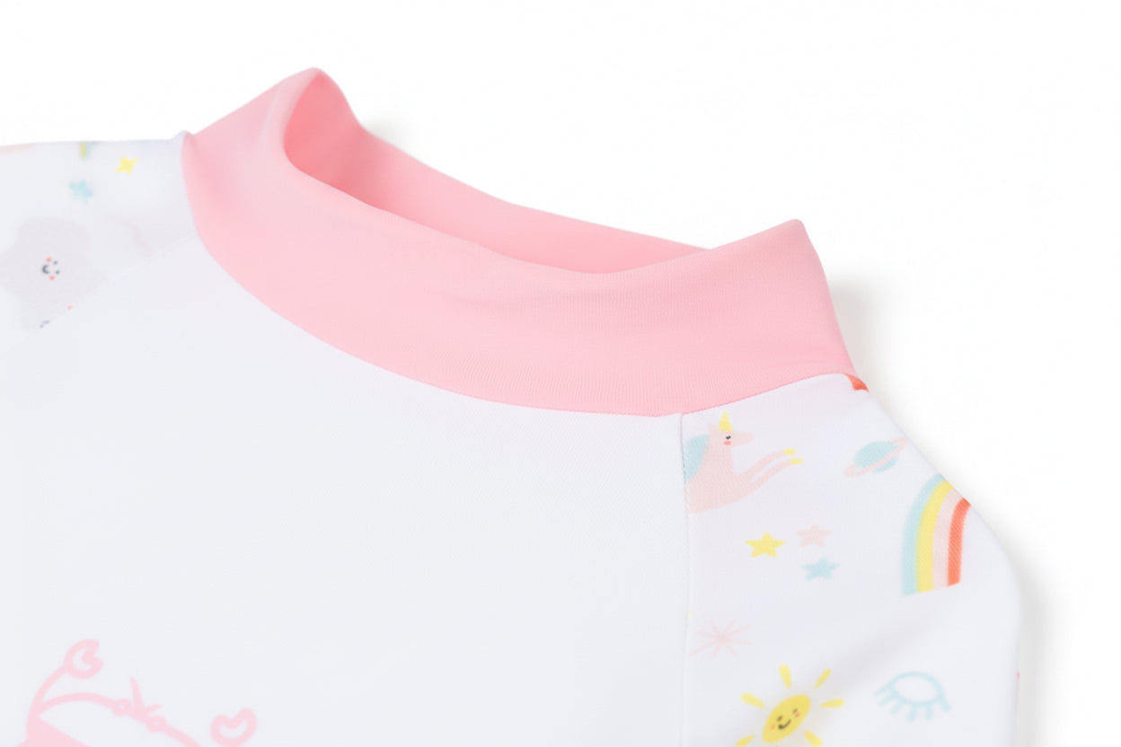 T-shirt de bain anti-UV enfant Licorne Tom