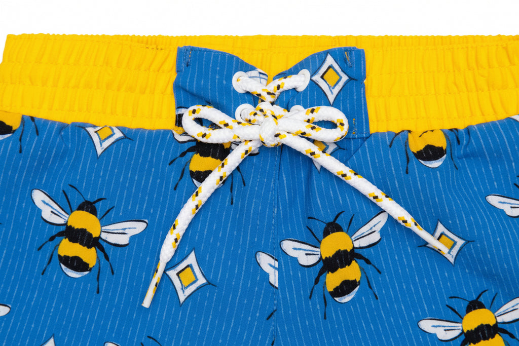 Short de bain WARREN imprimé Abeille