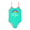 Maillot de bain une pièce anti-UV uni Papagallo