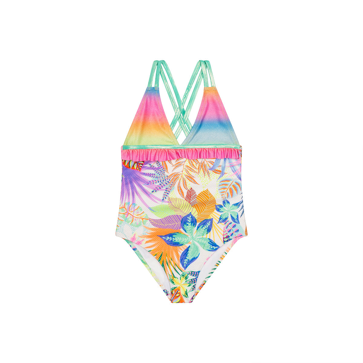 Maillot de bain une pièce Savane print junior