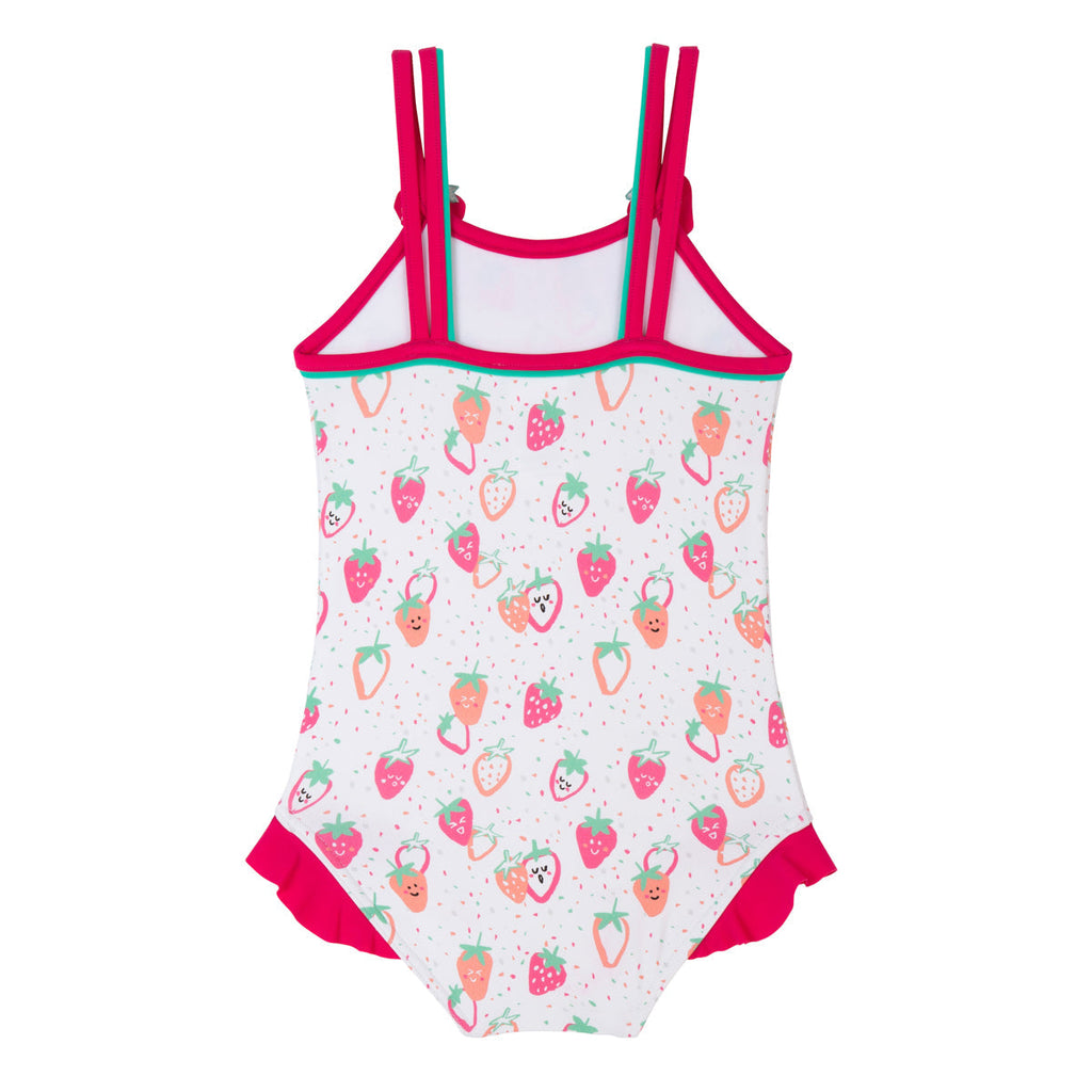 Maillot de bain une pièce enfant fraise Charlyse