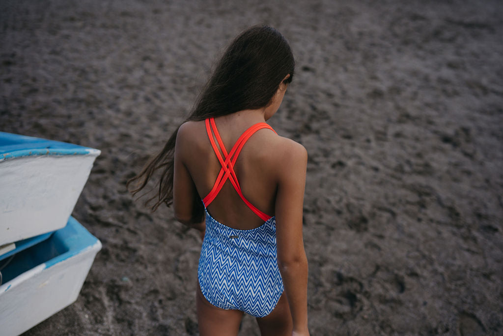 Maillot de bain une pièce Blue junior