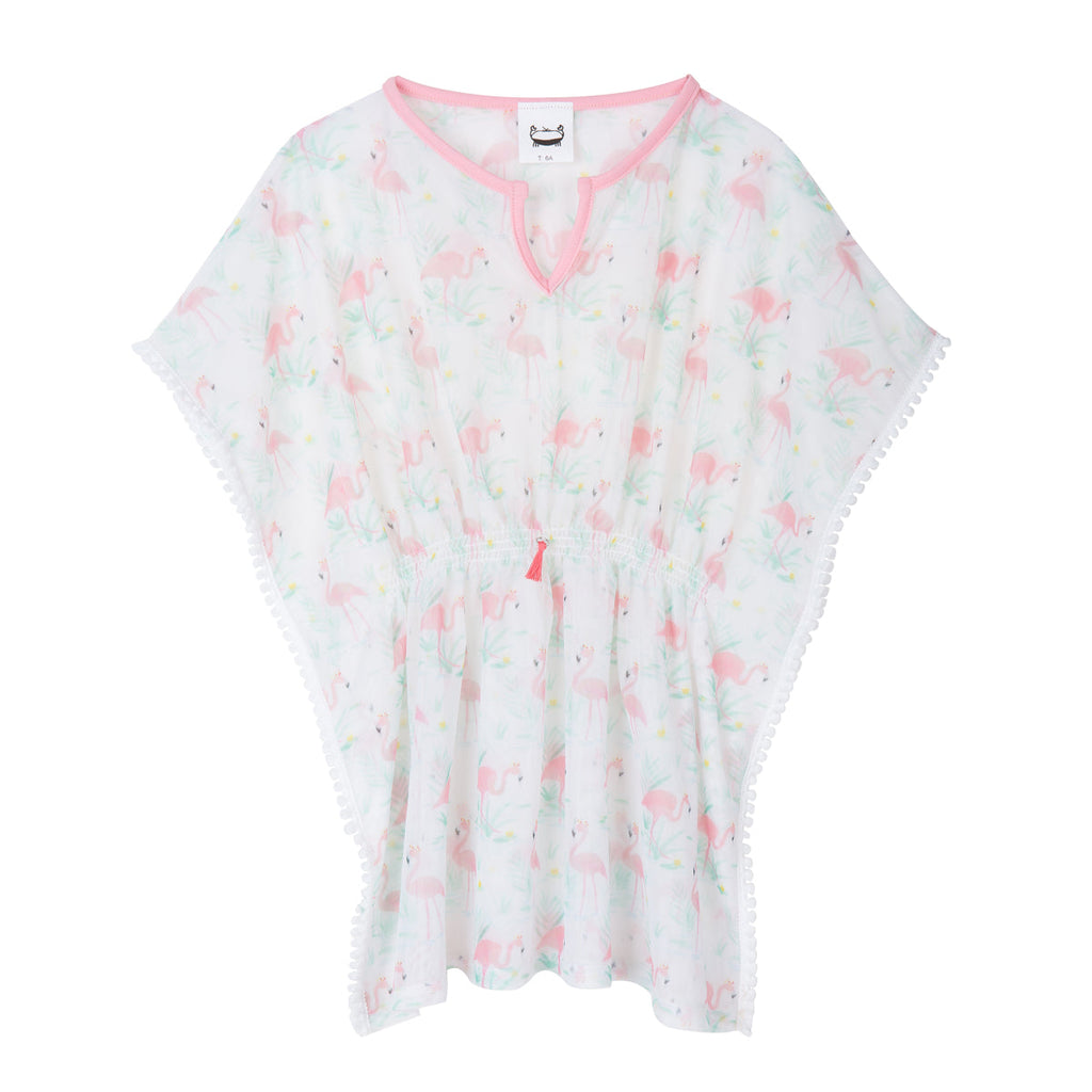 Tunique de bain enfant flamant Polly