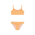 Maillot de bain deux pièces Ilona Vichy Abricot junior
