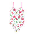 Maillot de bain enfant 1 pièce Anti UV imprimé Léa Bees