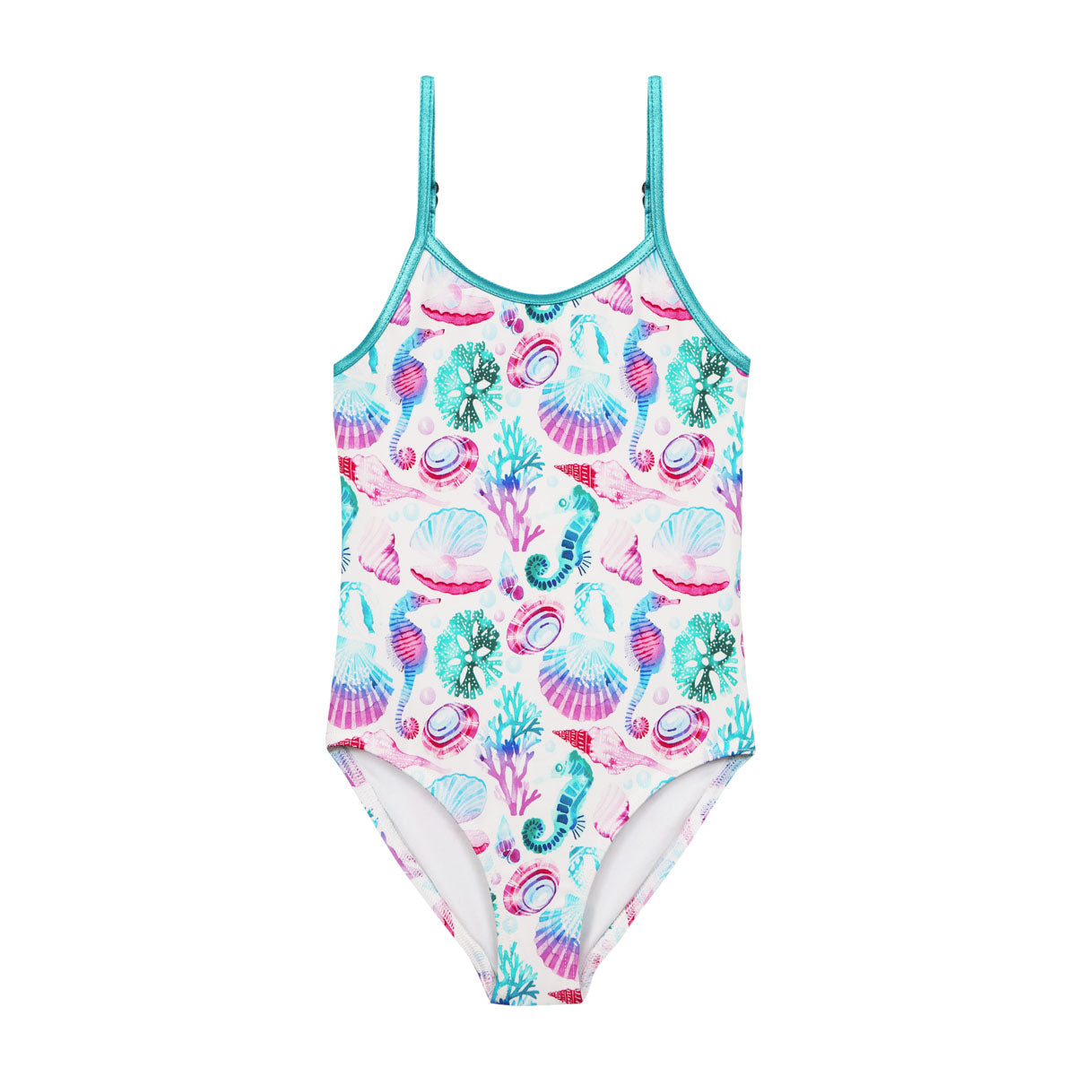 Maillot de bain une pièce enfant Léa Coquillage