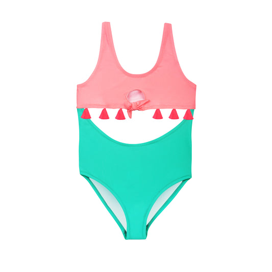 Maillot de bain 1 pièce Anti UV Leila color