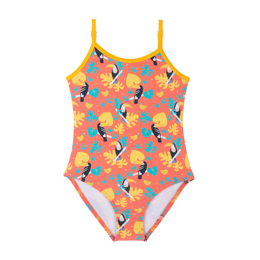 Maillot de bain 1 pièce Anti UV imprimé Toucan Daphné