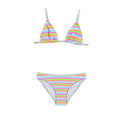 Maillot de bain deux pièces junior fluo