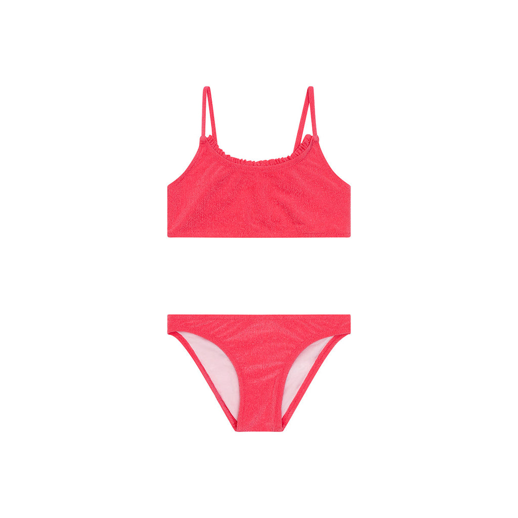 Maillot de bain deux pièces Ilona pink éponge junior