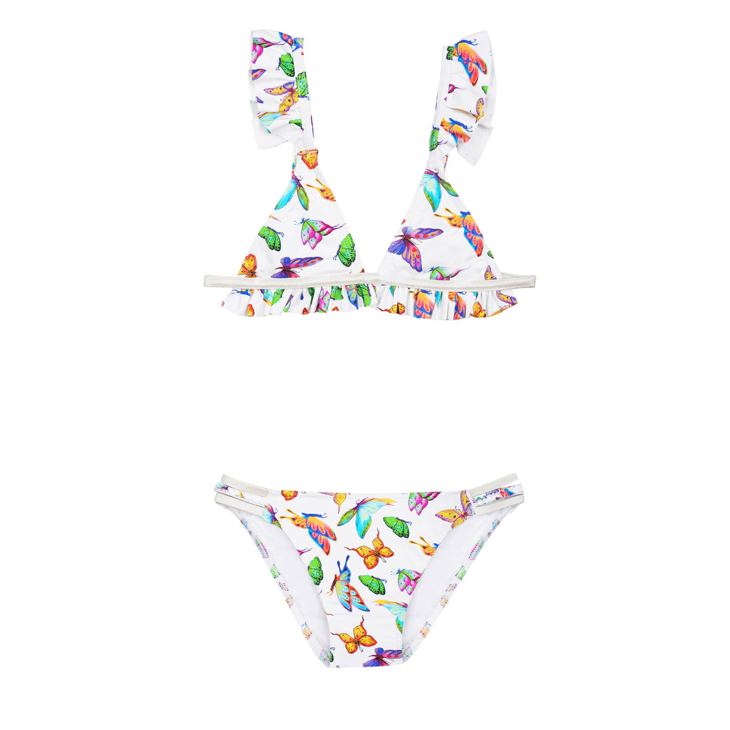 Maillot de bain junior 2 p VAPOUREUX papillon