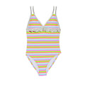 Maillot de bain une pièce Farandol junior fluo