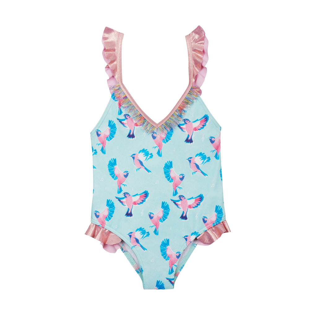 Maillot de bain une pièce Anti UV imprimé Olympia