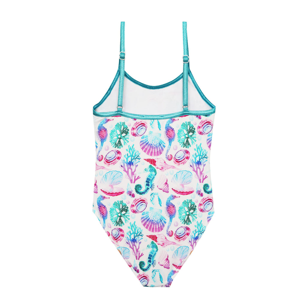 Maillot de bain une pièce enfant Léa Coquillage