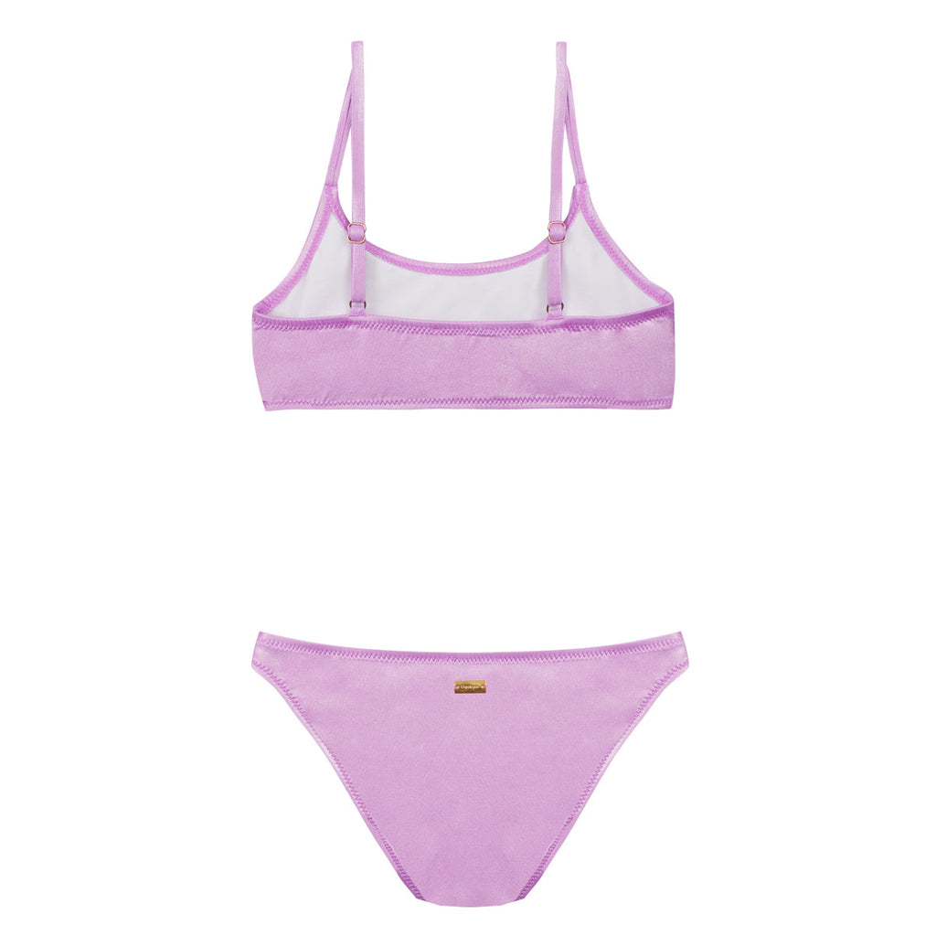 Maillot de bain deux pièces Ilona Orchidée junior