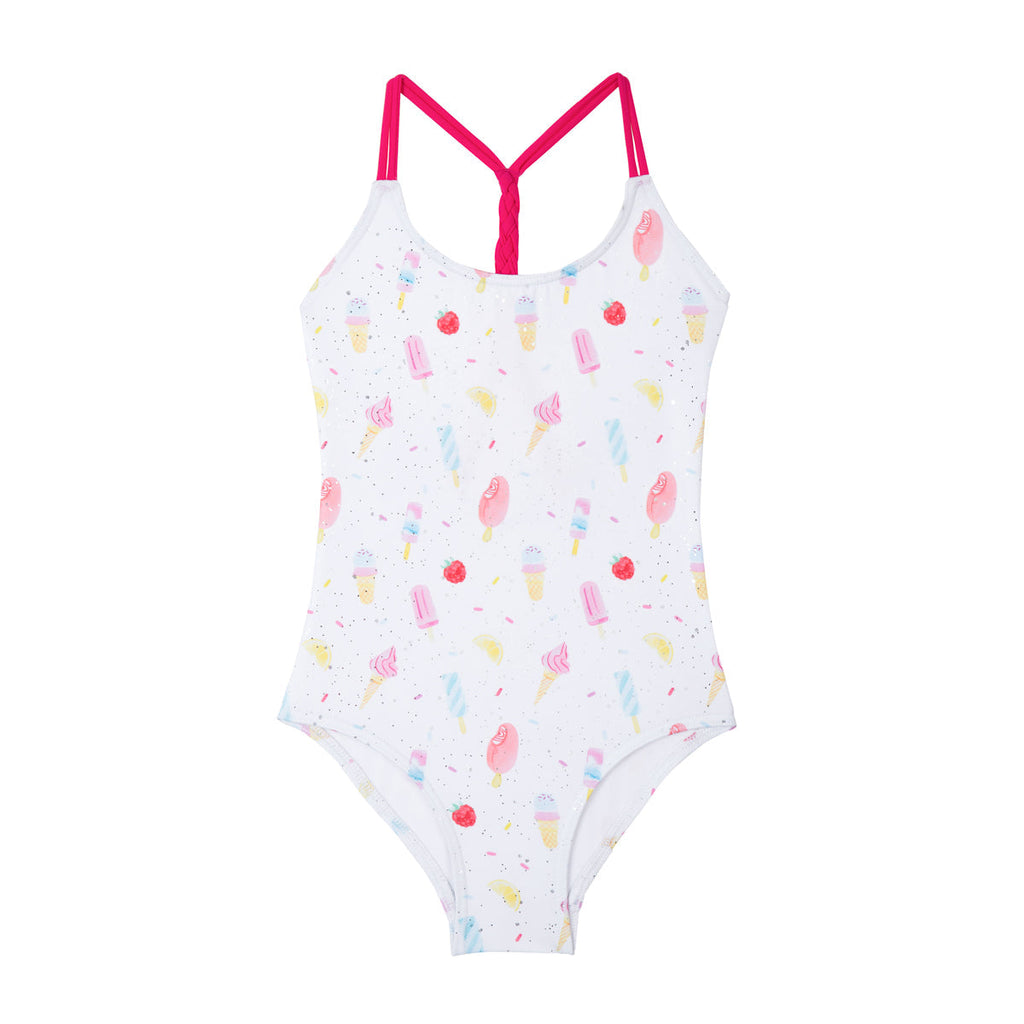 Maillot de bain 1 pièce enfant Fraîcheur Romane
