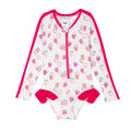 Combinaison de bain Anti UV Fraise Surfsuit