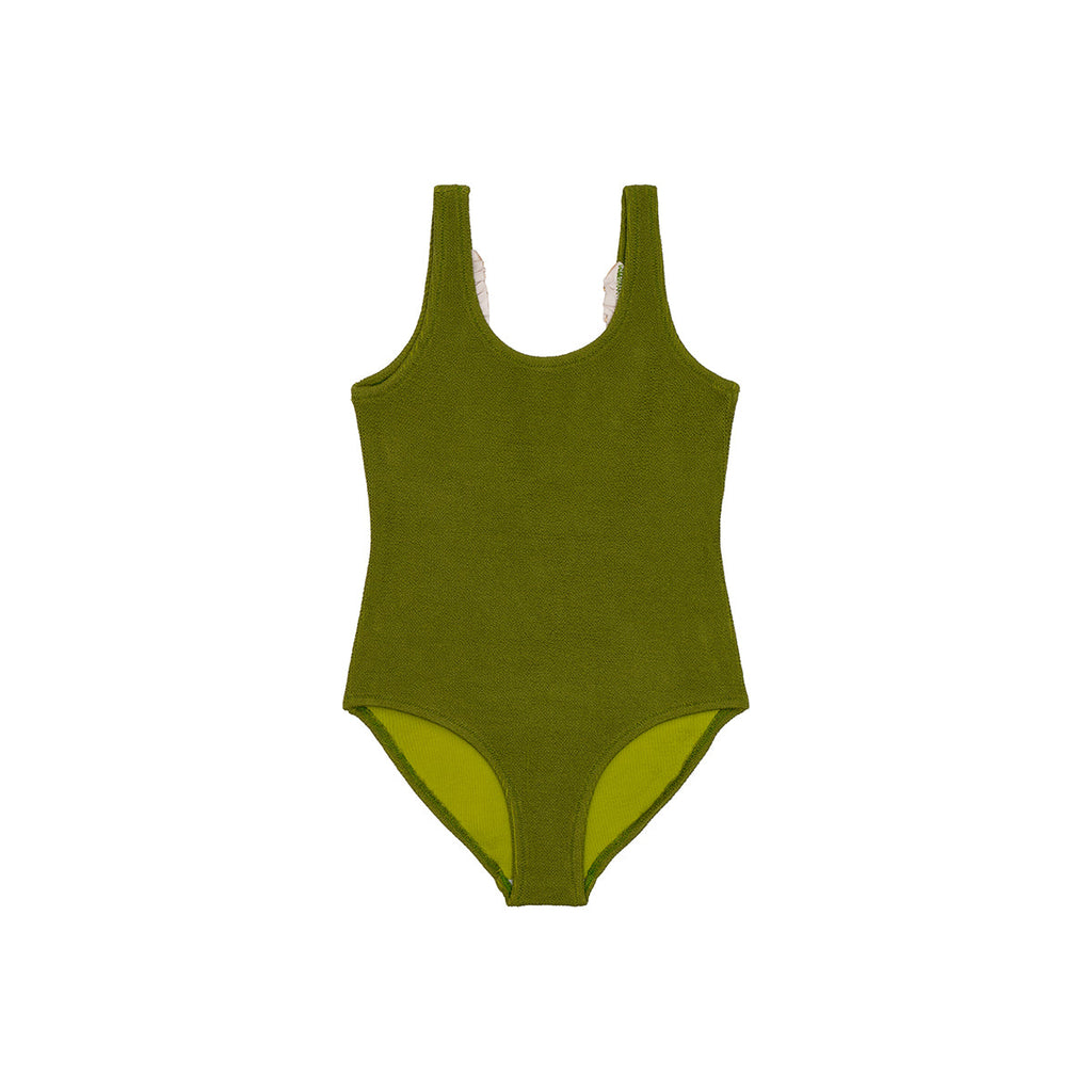 Maillot de bain une pièce Swim Terracotta color junior
