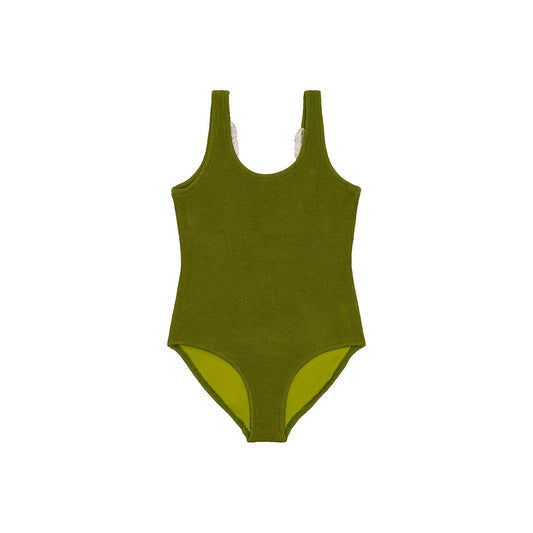 Maillot de bain une pièce Swim Terracotta color junior