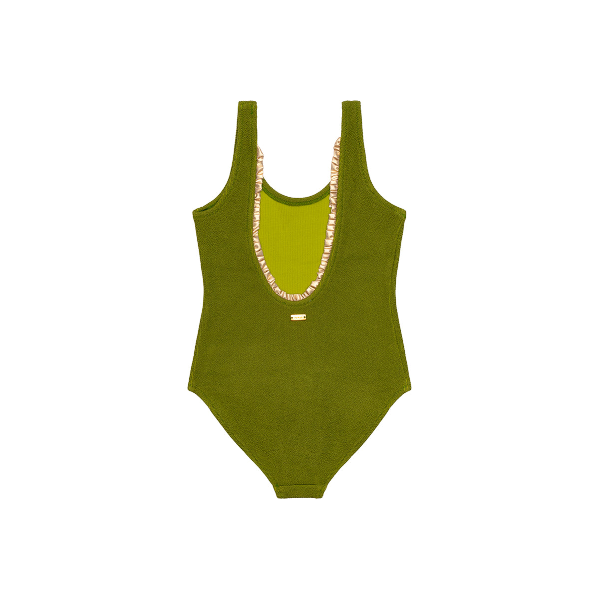 Maillot de bain une pièce Swim Terracotta color junior