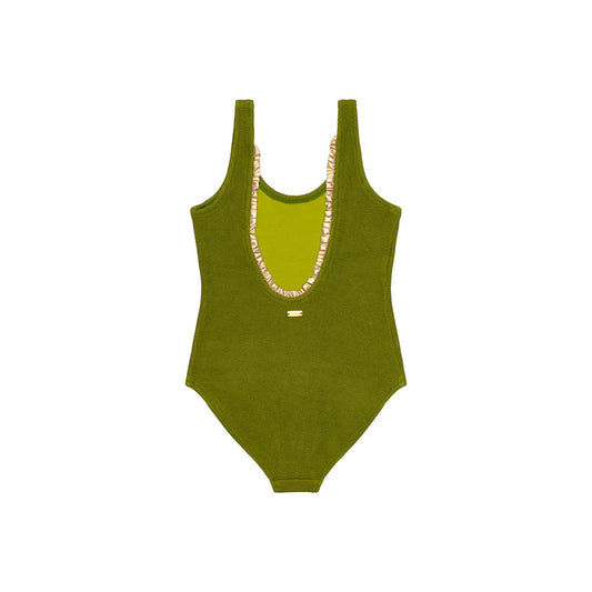 Maillot de bain une pièce Swim Terracotta color junior