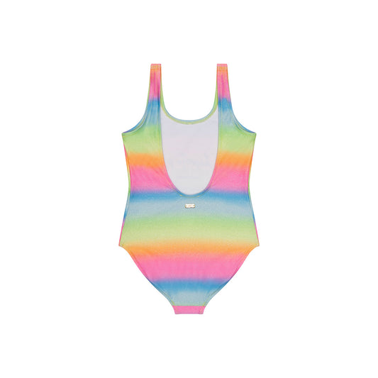 Maillot de bain une pièce  swim Arc en ciel color junior