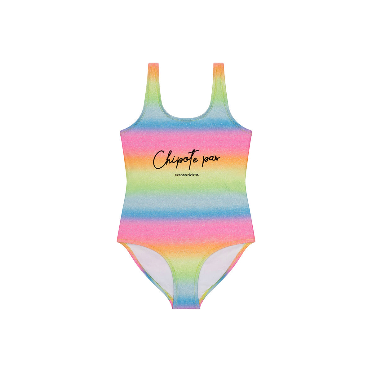 Maillot de bain une pièce  swim Arc en ciel color junior