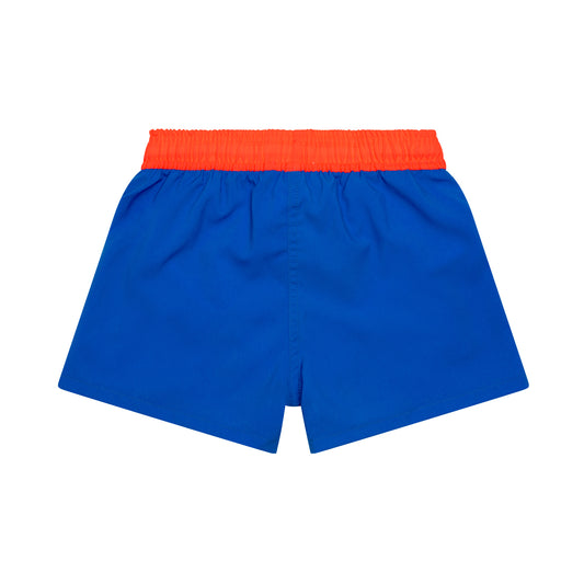 Short de bain Blue & Corail