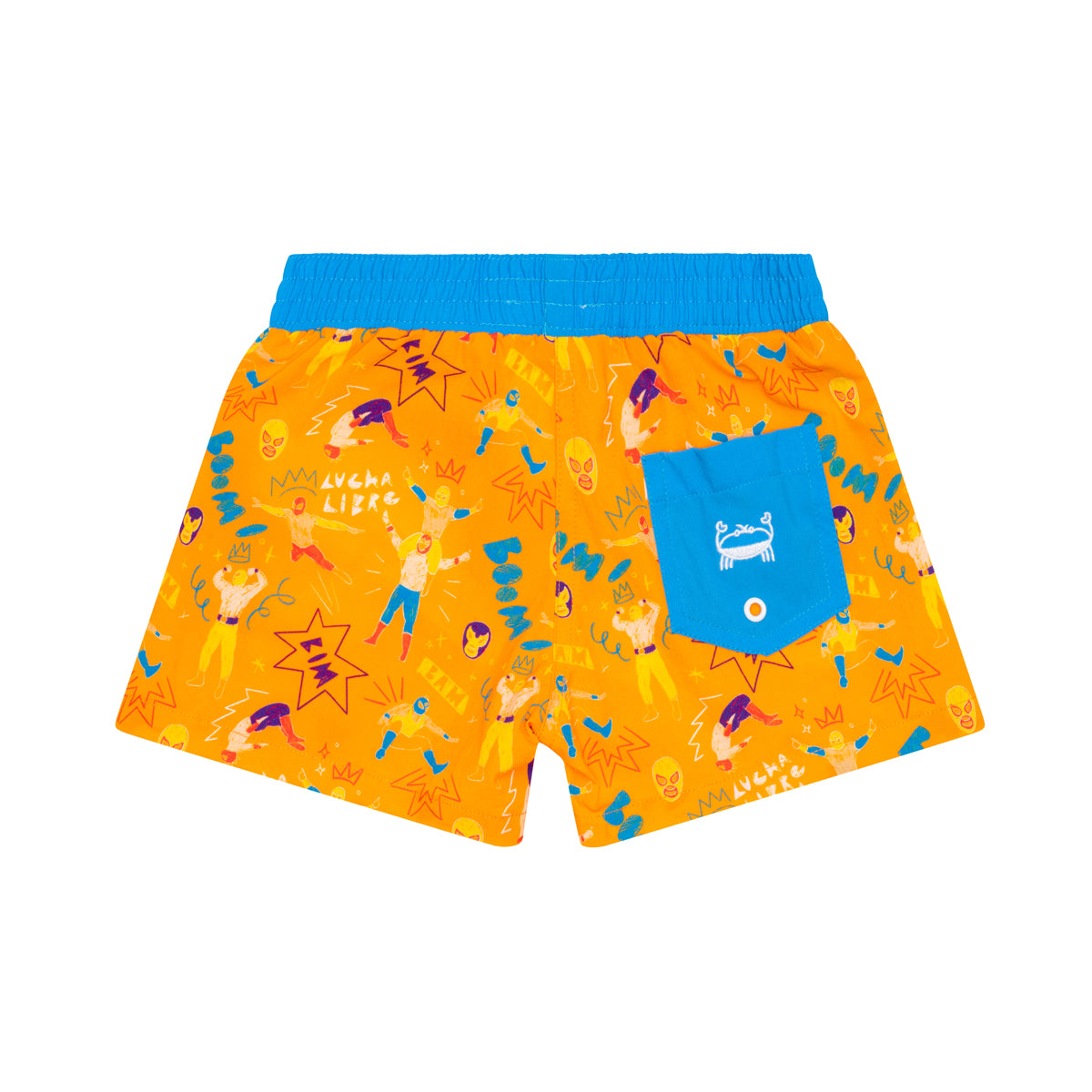 Short de bain Anti UV imprimé Catcheur