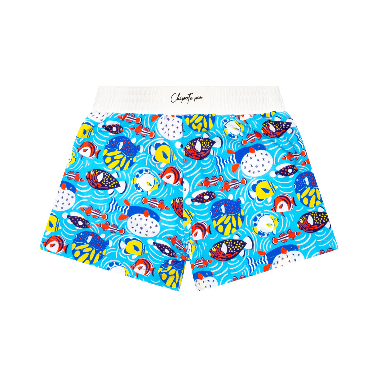 Short de bain Anti UV imprimé Poisson