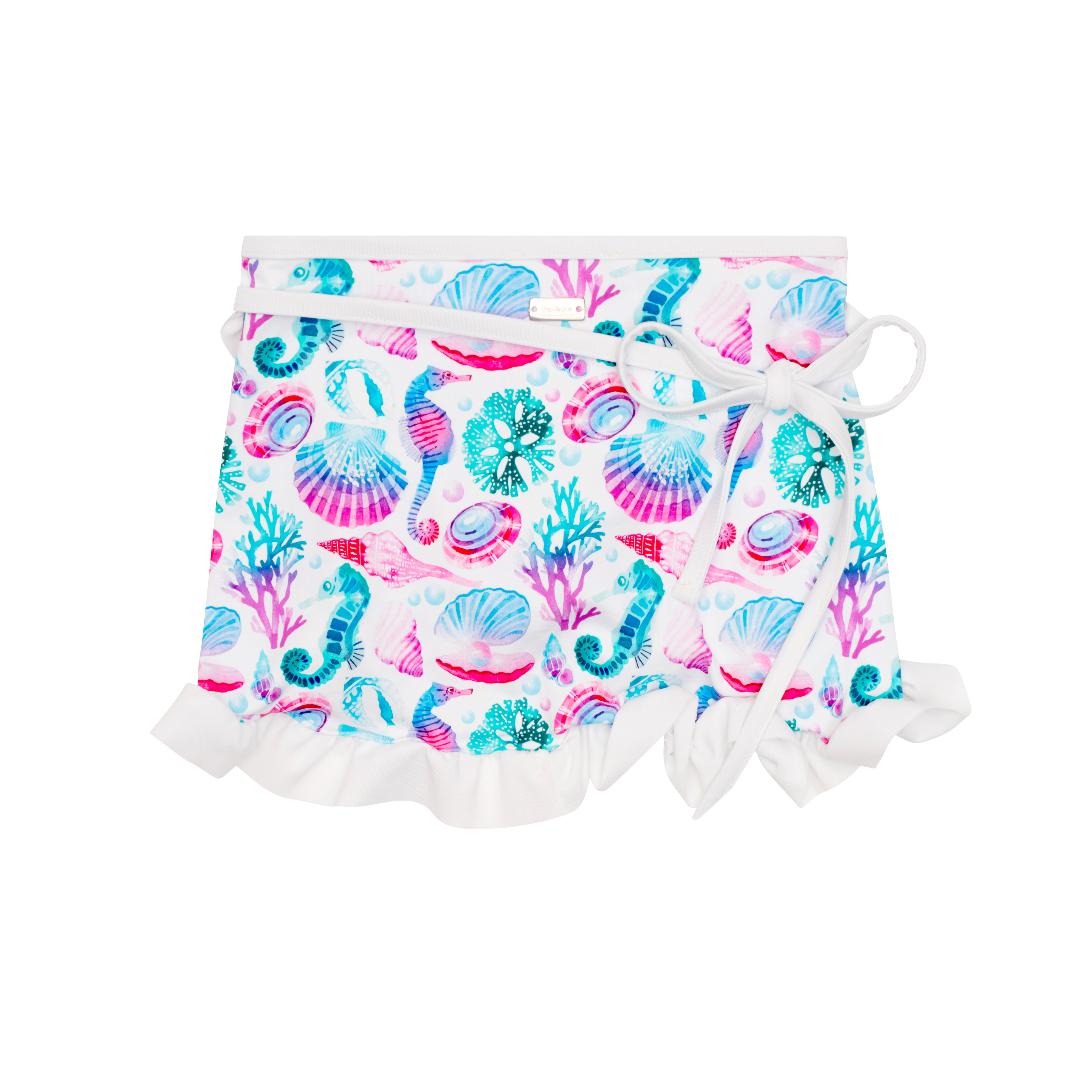 Paréo Anti UV imprimé Coquillage Zoé